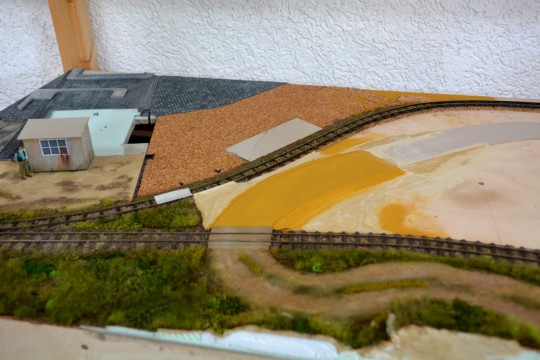 Feldweg und Gelnde