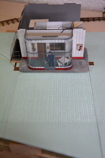 Tankstellen-Gelände