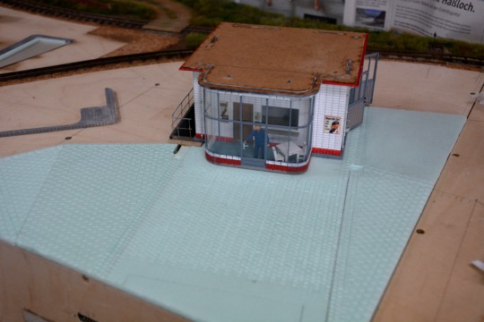 Tankstellen-Gelände