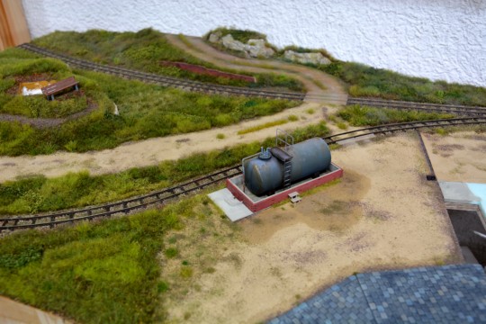 Tankstellen-Gelände