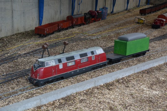 Modelle auf 5-Zoll Gleisen