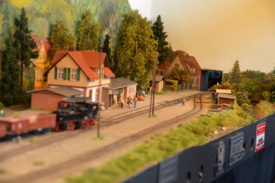 Bahnhof Straberg/Harz, H0m