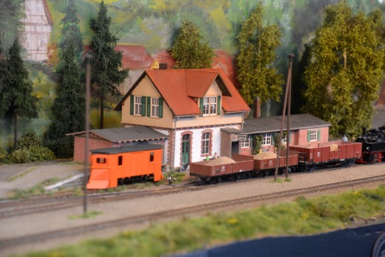 Bahnhof Straberg/Harz, H0m