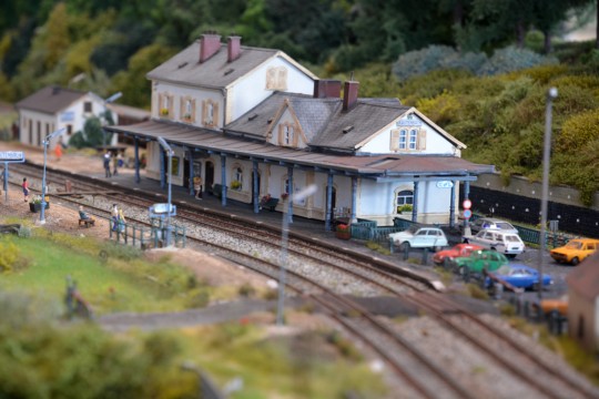 Bahnhof Kautenbach, H0