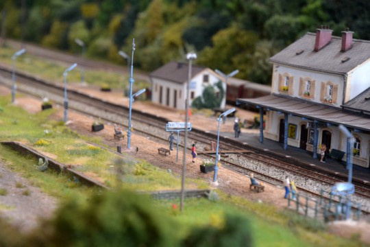 Bahnhof Kautenbach, H0