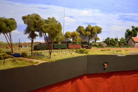 Bahnhof Landesgrenze, H0e