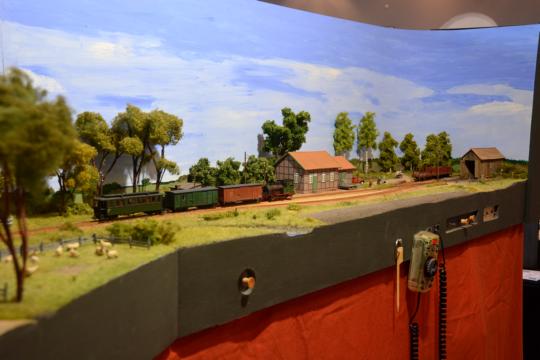 Bahnhof Landesgrenze, H0e