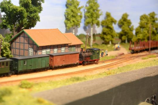 Bahnhof Landesgrenze, H0e