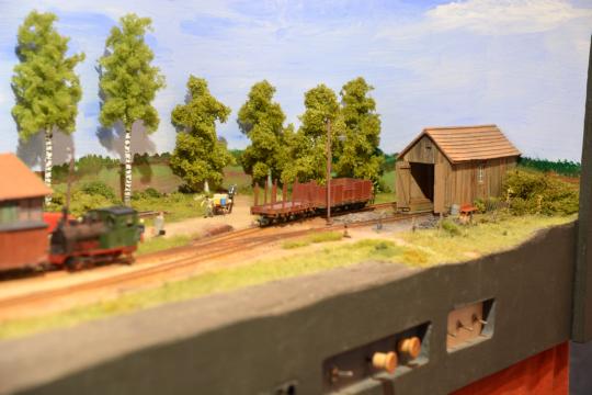 Bahnhof Landesgrenze, H0e