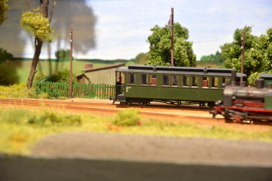 Bahnhof Landesgrenze, H0e