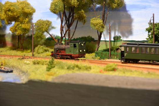 Bahnhof Landesgrenze, H0e