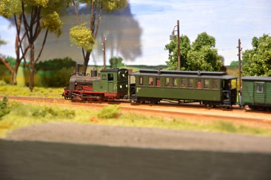 Bahnhof Landesgrenze, H0e