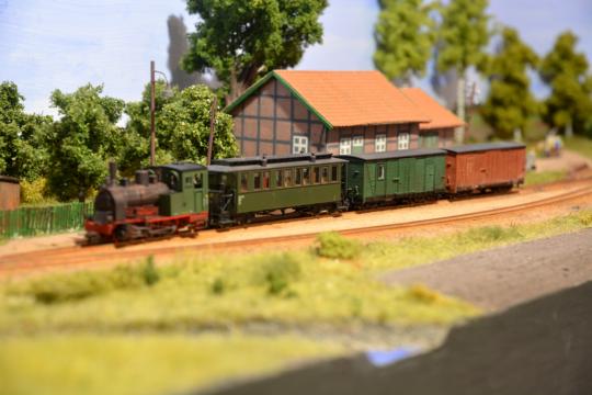 Bahnhof Landesgrenze, H0e