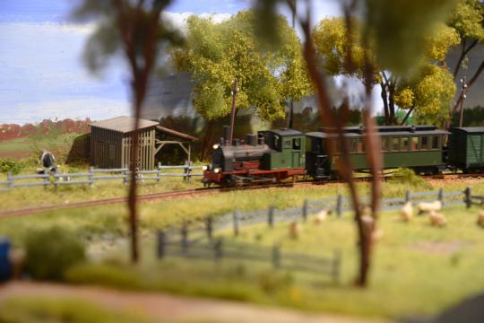 Bahnhof Landesgrenze, H0e