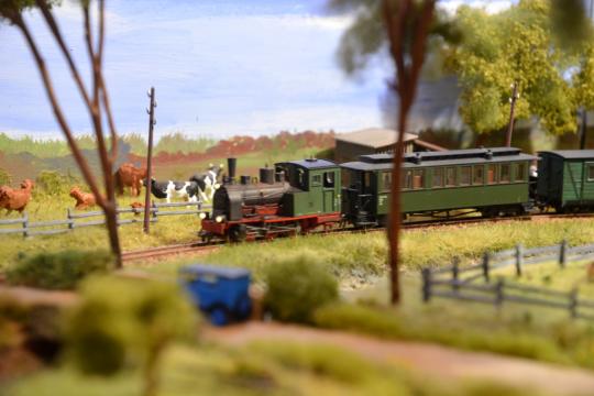 Bahnhof Landesgrenze, H0e