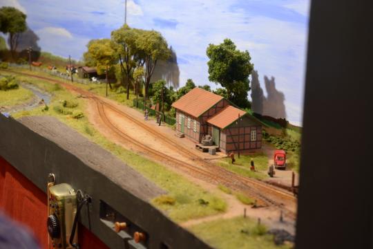 Bahnhof Landesgrenze, H0e